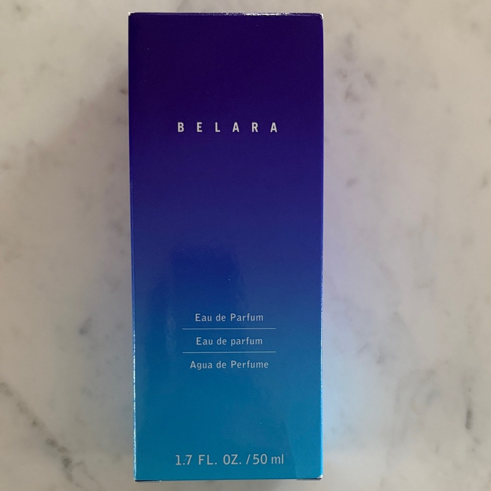 Mary Kay Belara Perfume in Blue and Purple
